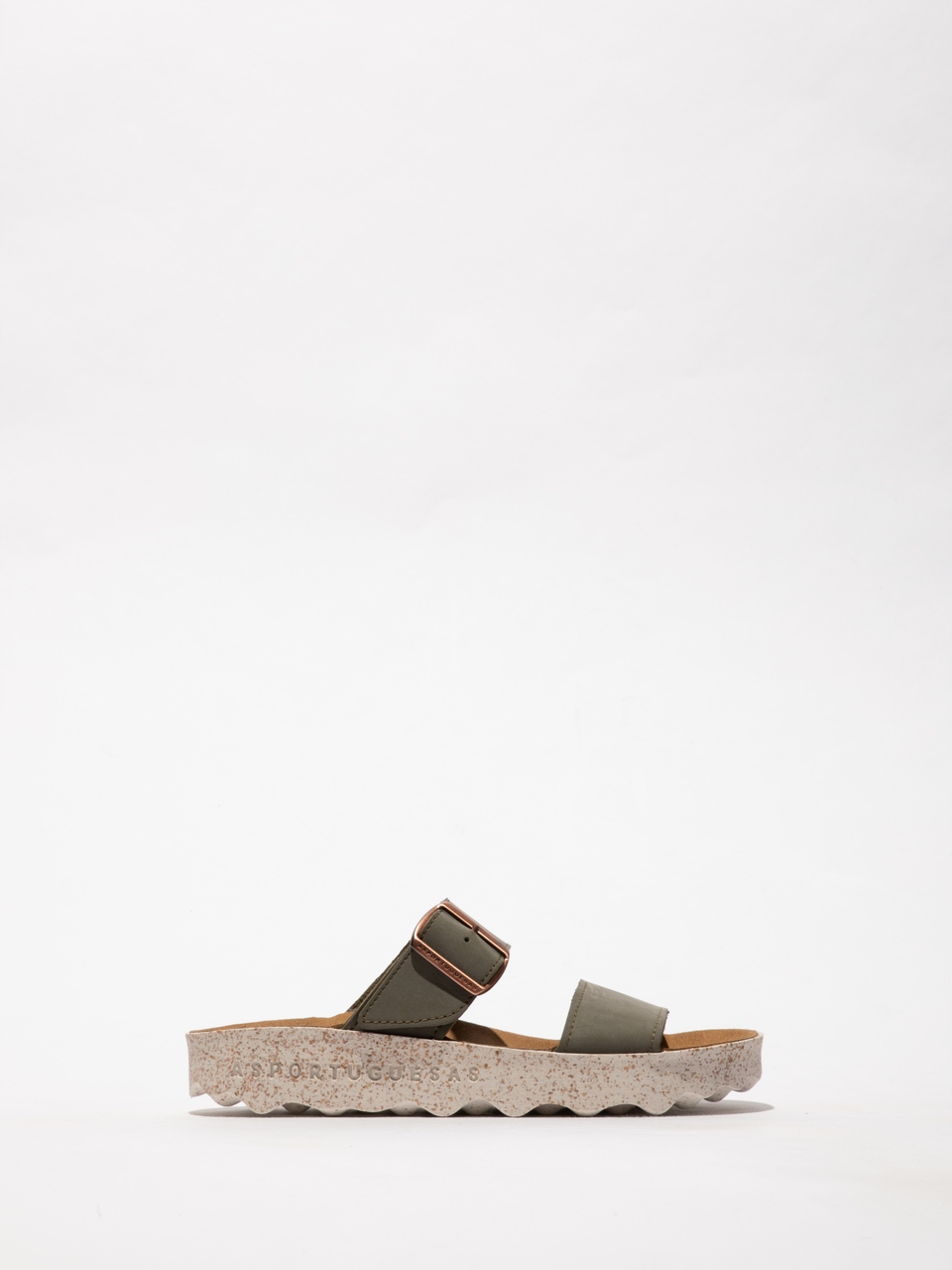 Asportuguesas Nazouváky Coly Eco Nubuck Khaki 40