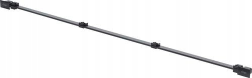 Ruszt liniowy Advantix Vario SR3 do odpływu ściennego czarny 300-1200 mm