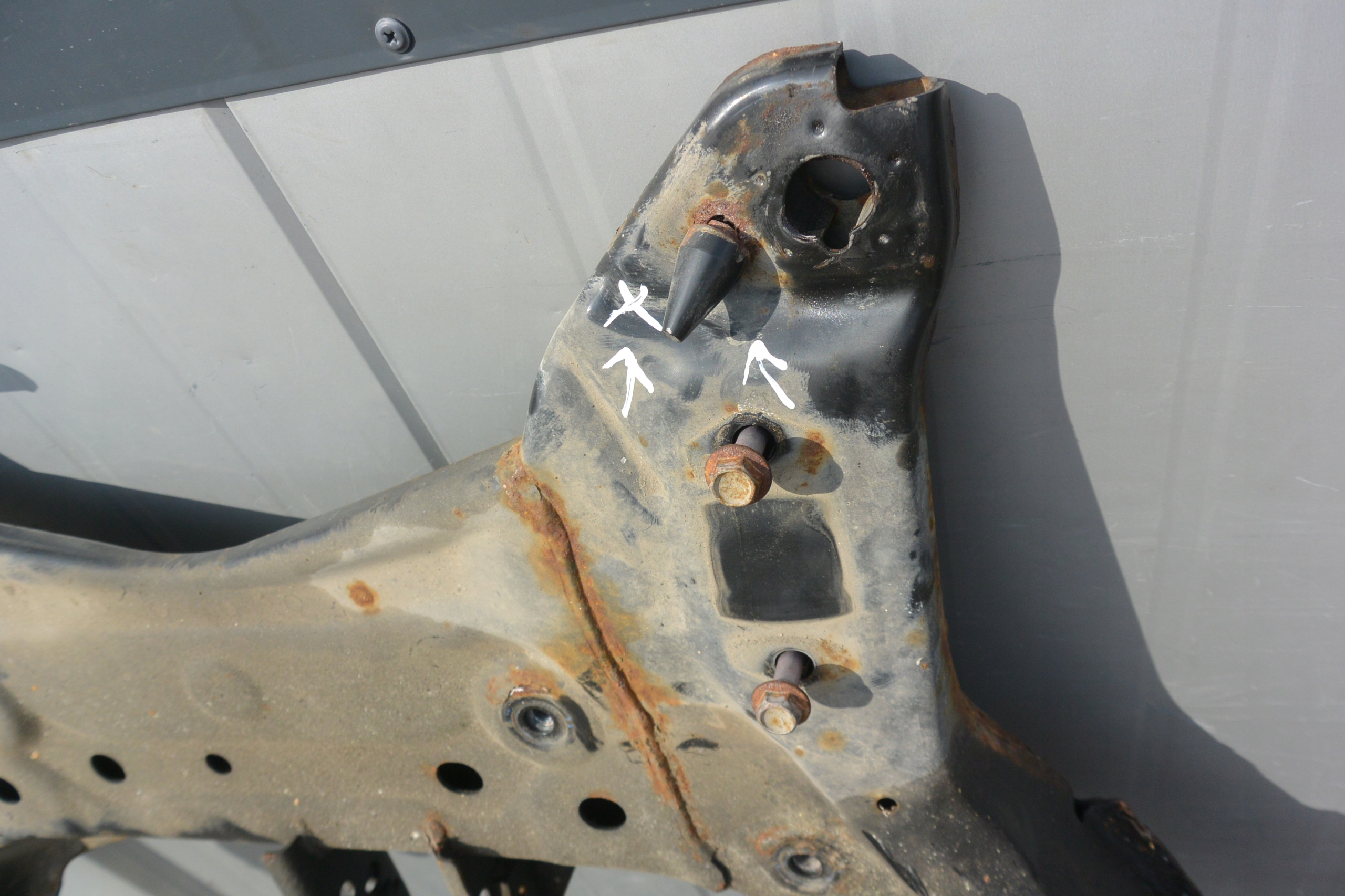MAZDA CX9 II TC 16- axle beam subframe sider front 2.5 T