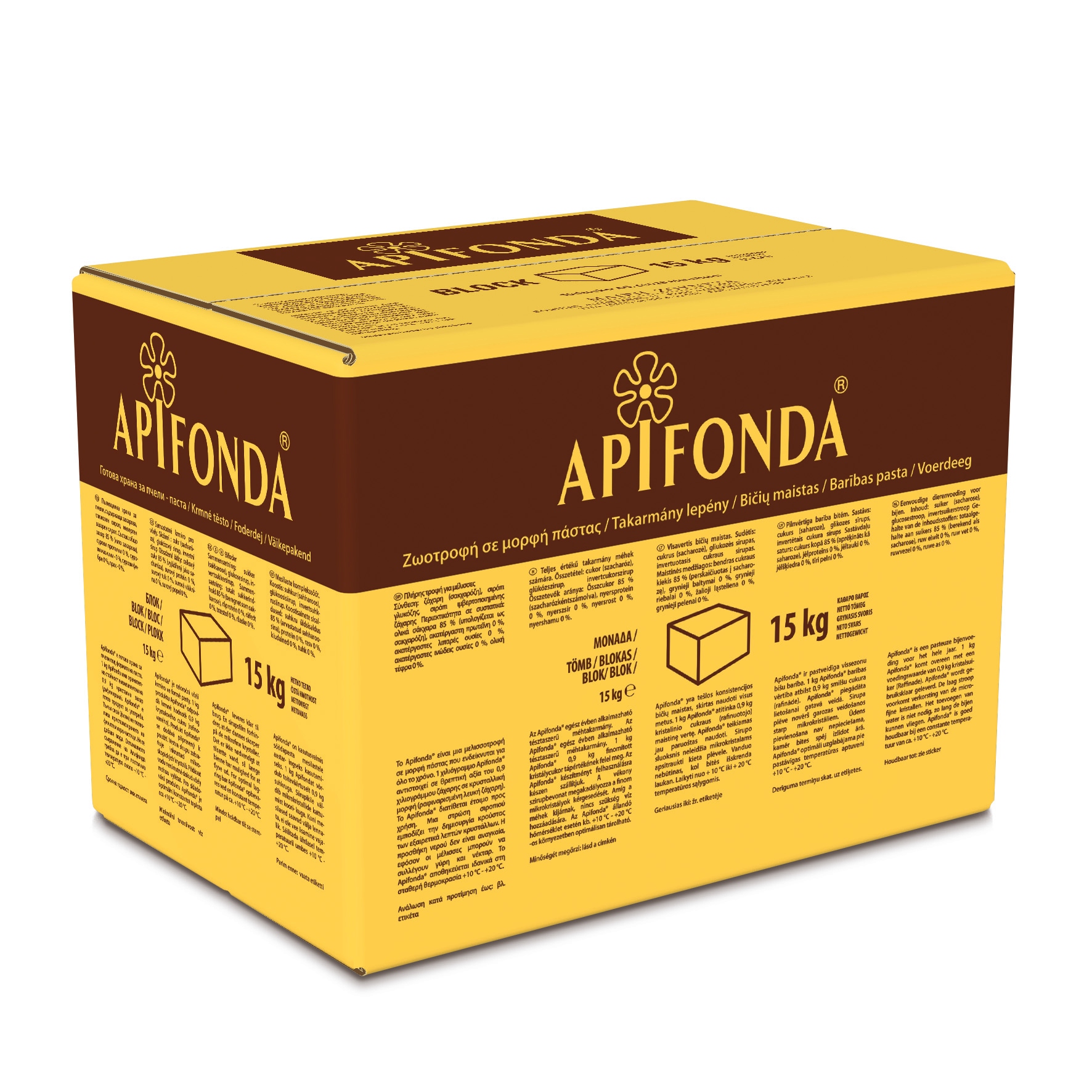 Apifonda do podkarmiania wiosennego 15kg ciasto