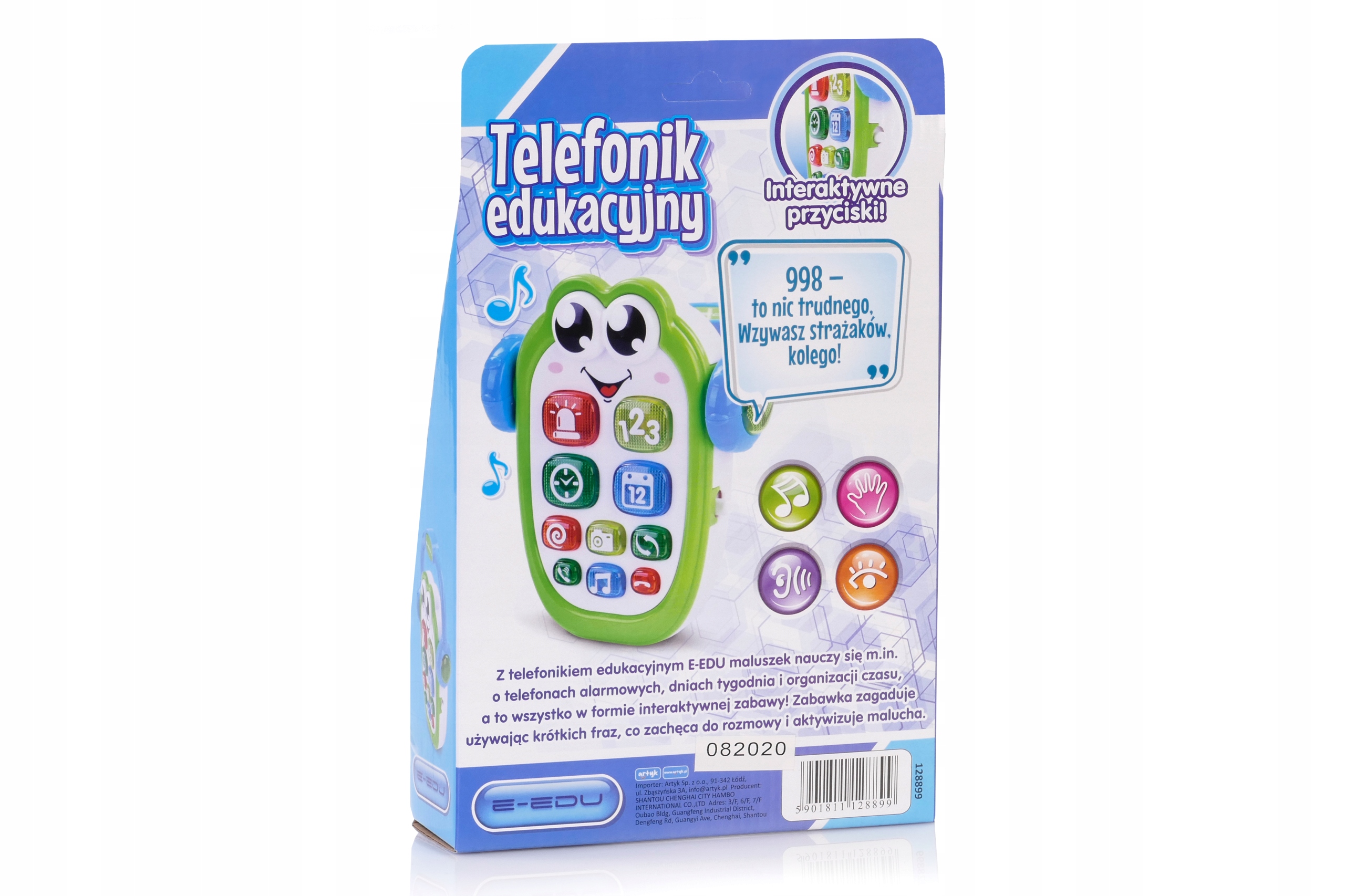 Artyk: E-EDU Edukacyjna zabawka Telefonik Marka Artyk