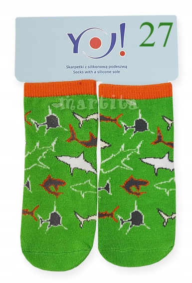 

Yo! Skarpetki z silikonową podeszwą L 23/25