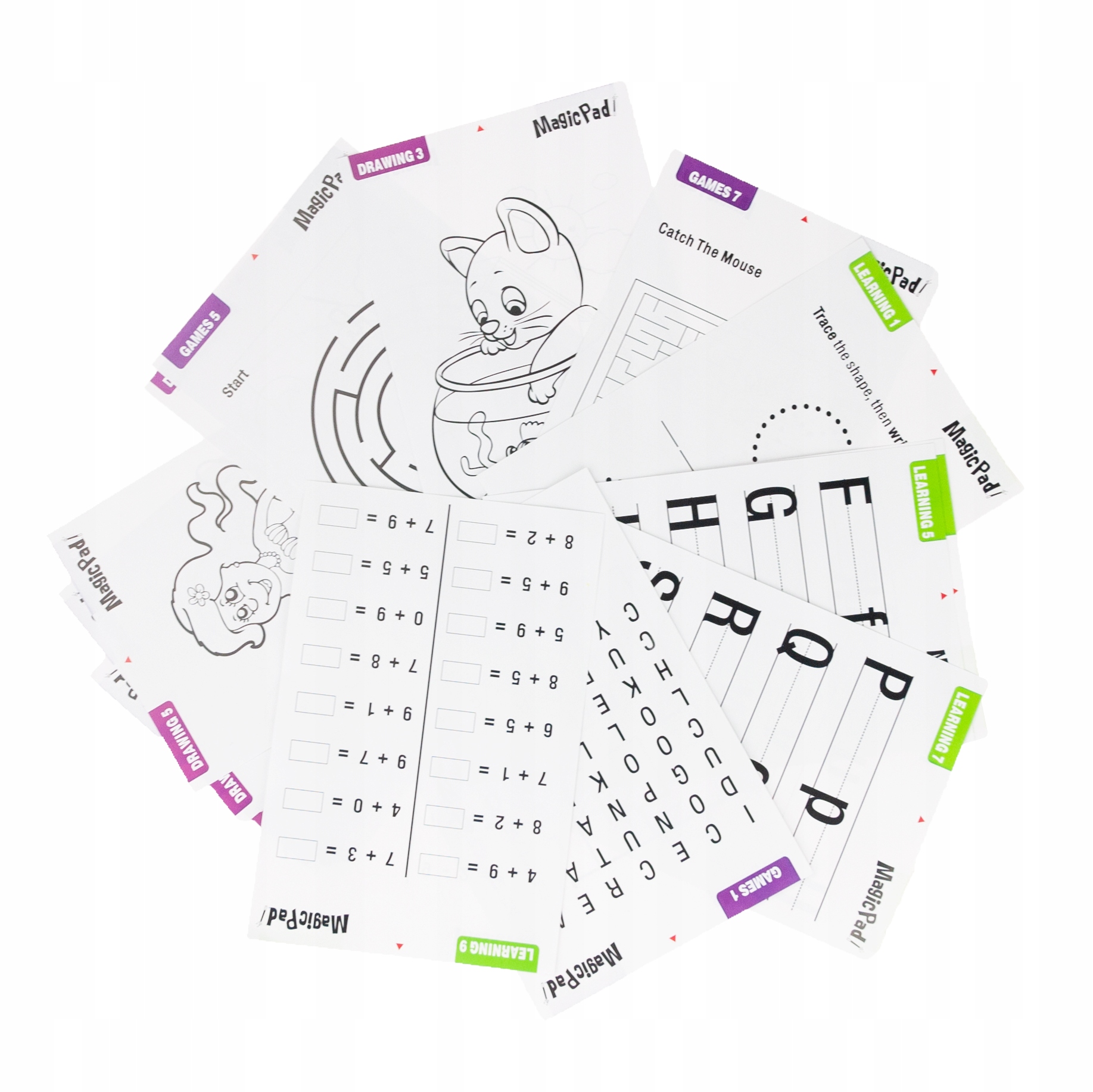 TABLET GRAFICZNY ŚWIECĄCY DO RYSOWANIA ZNIKOPIS XL Stan opakowania oryginalne