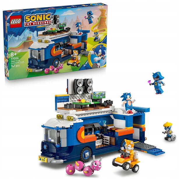 Lego Sonic the Hedgehog 77006 Velitelské vozidlo týmu Sonic