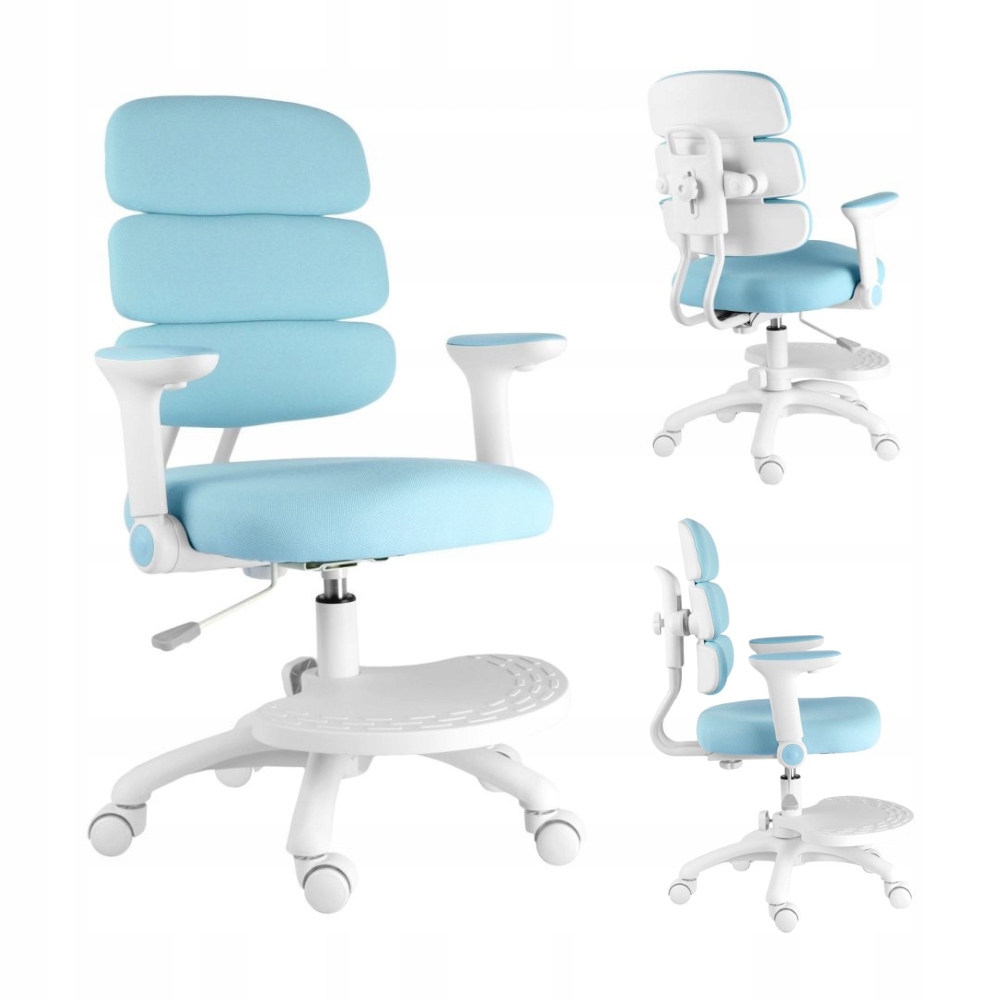 Detská rastúca stolička Neoseat Kiddy Three modrá