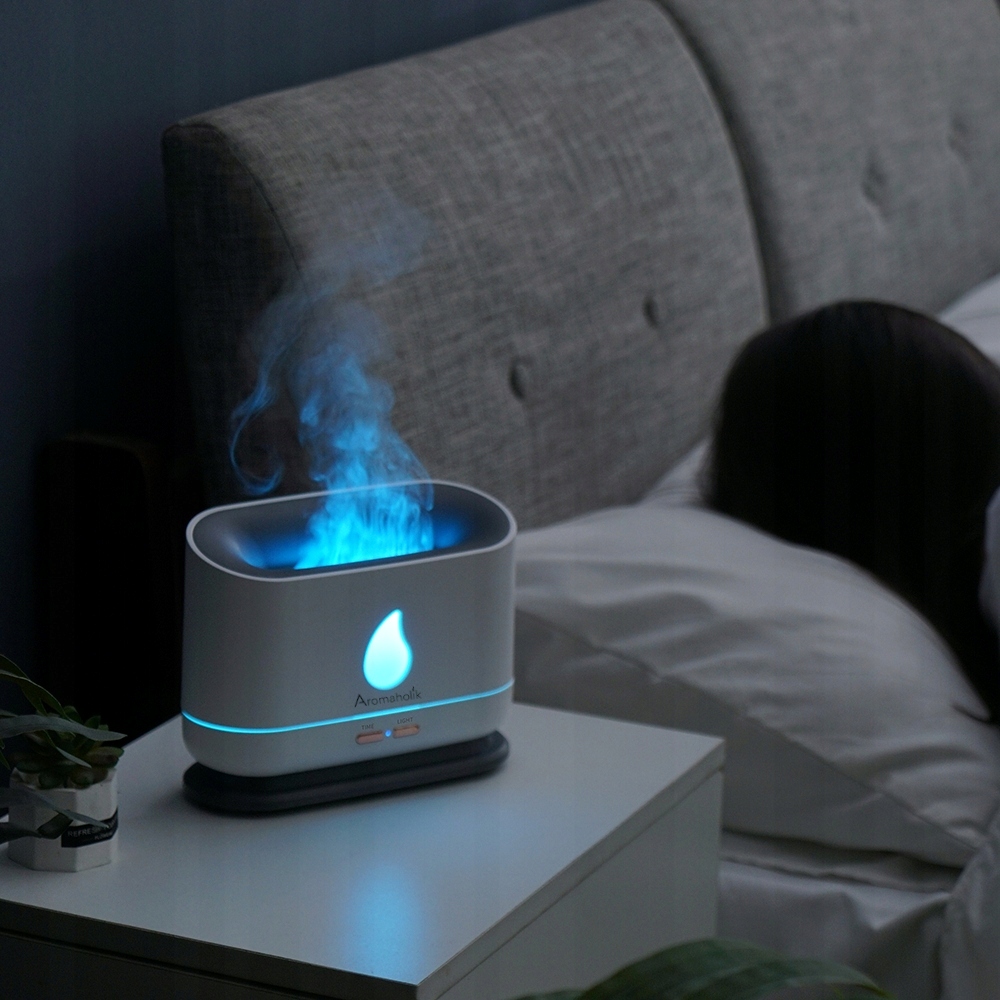 Dyfuzor do Olejków Eterycznych LED EFEKT PŁOMIEŃ KOMINEK Kod producenta NAWILŻACZ POWIETRZA DYFUZOR ZAPACHOWY Q3