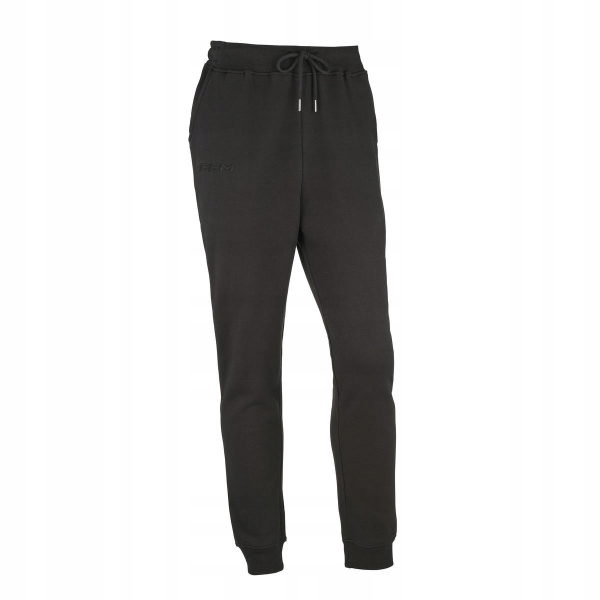 CCM Kalhoty CCM Core Fleece Cuffed Jogger Sr, černá, Senior, L