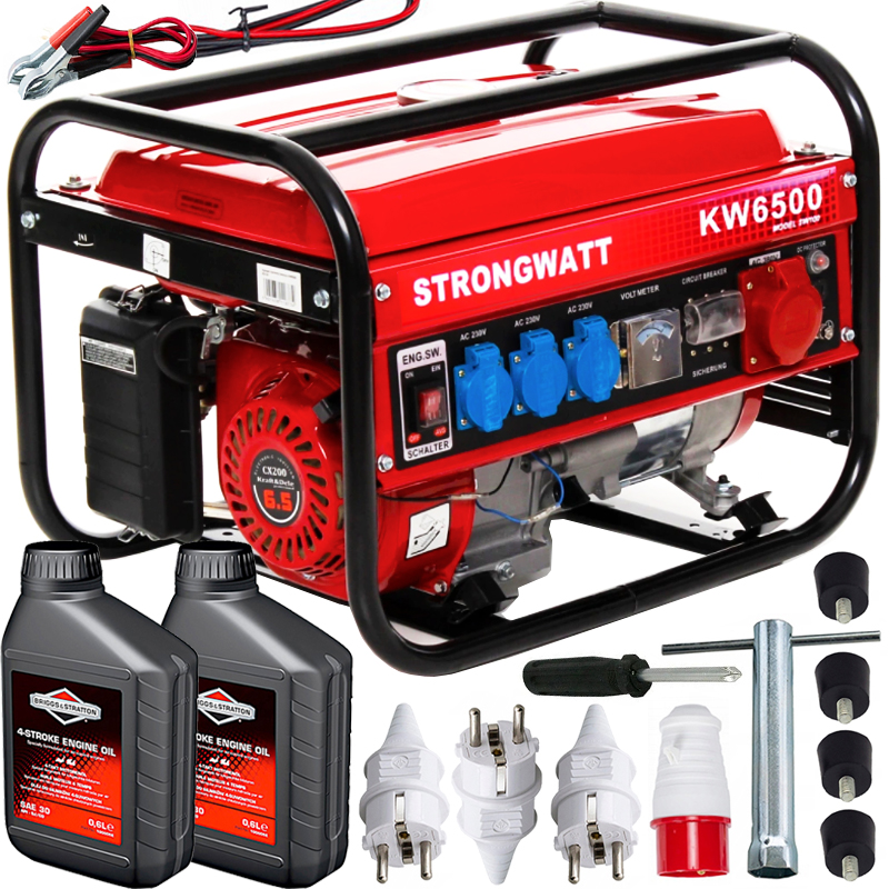 

Agregat Prądotwórczy Generator Prądu Avr + Briggs