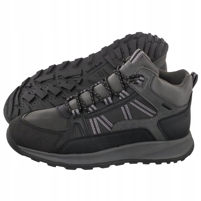 Buty Męskie Sportowe Geox Terrestre U26EZF Czarne