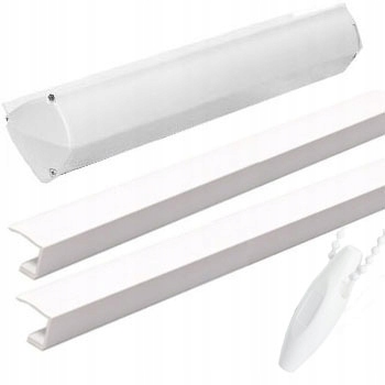 Roleta wewnętrzna z prowadnicami - MNÓSTWO KOLORÓW Wzór klasyczny