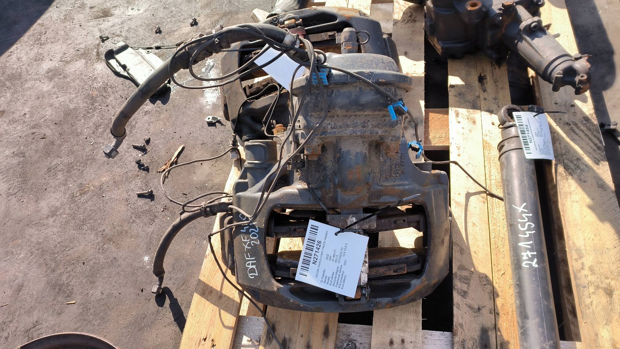 caliper brake front right 914701 DAF XF 480 FT