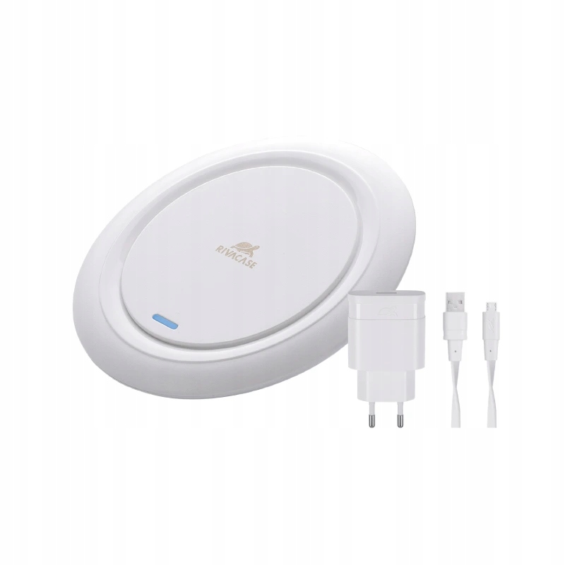 Riva Power 4914 WD1 bezdrátová rychlá nabíječka 10W adaptér 220V, bílá