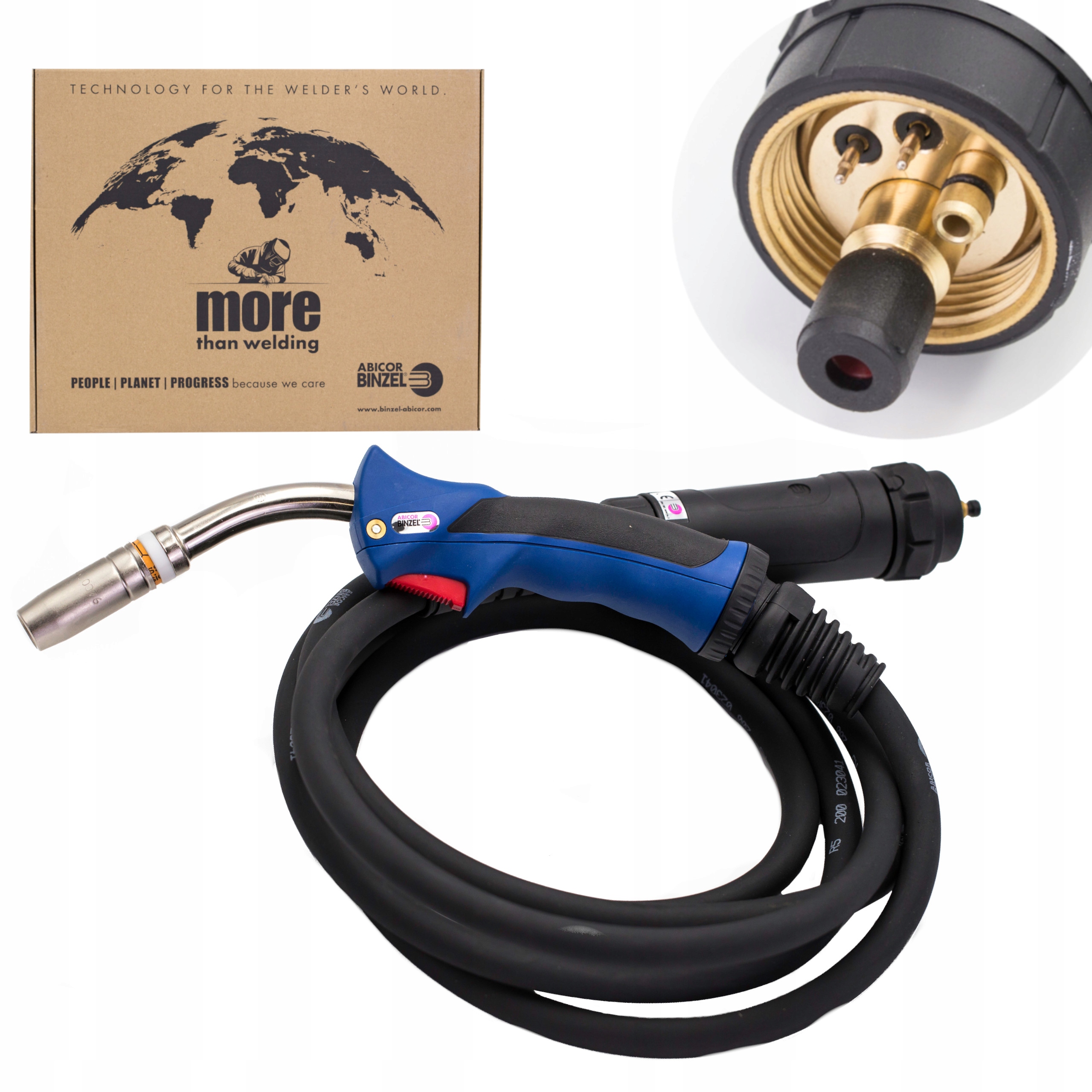 Uchwyt spawalniczy Binzel MB25/3m 004.0510