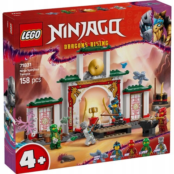 Lego Ninjago Chrám Spinjitzu ninja 71831