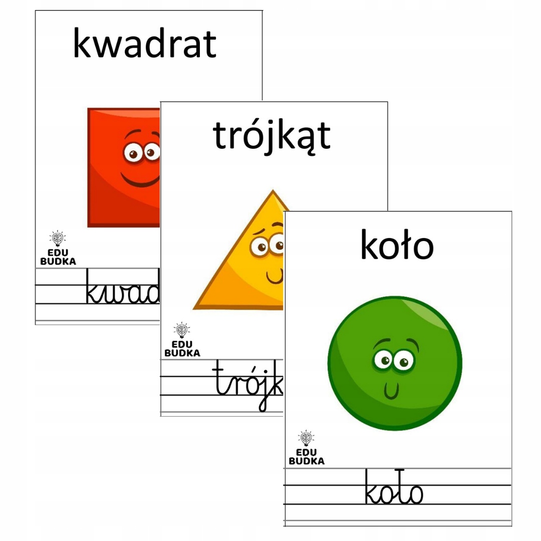

Karty Obrazkowe Figury GEOMETRYCZNE|fiszki 8 szt