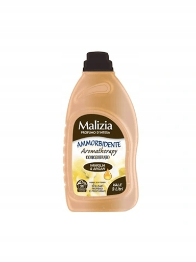 4x Tekutá aviváž Ammorbidente Argan Vaniglia 22mis. 2l Malizia