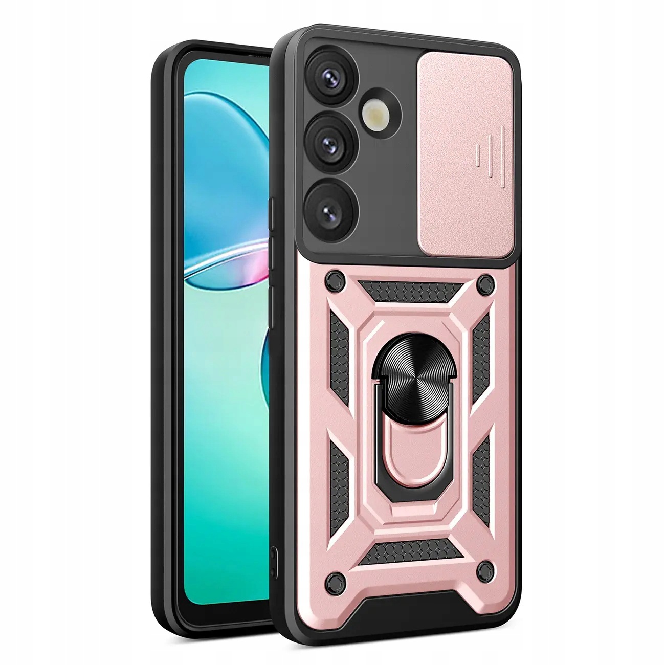 Etui pancerne Hybrid Armor Camshield z osłoną aparatu i metalowym do