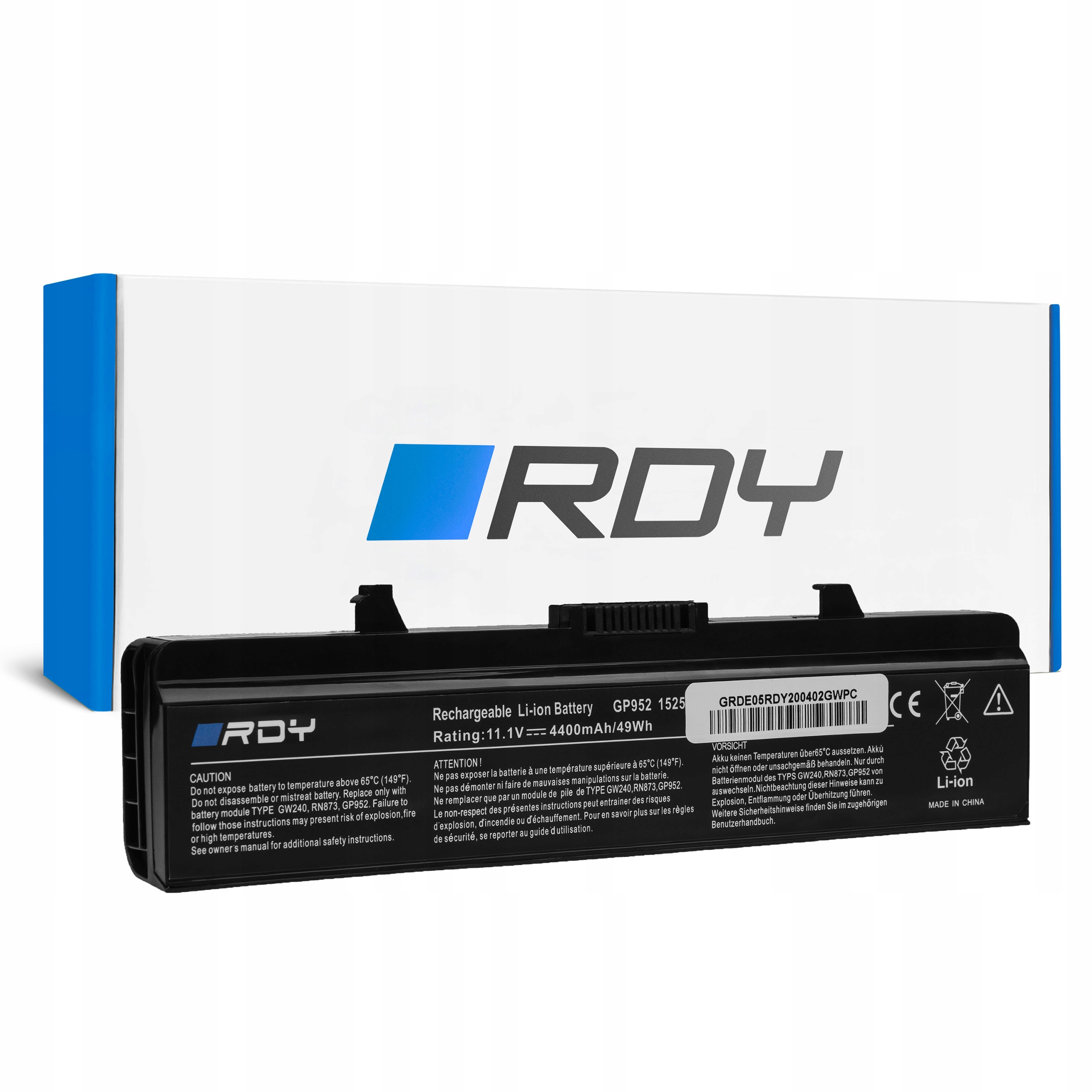 

Bateria GW240 RN873 M911G do Dell Inspiron PP41L