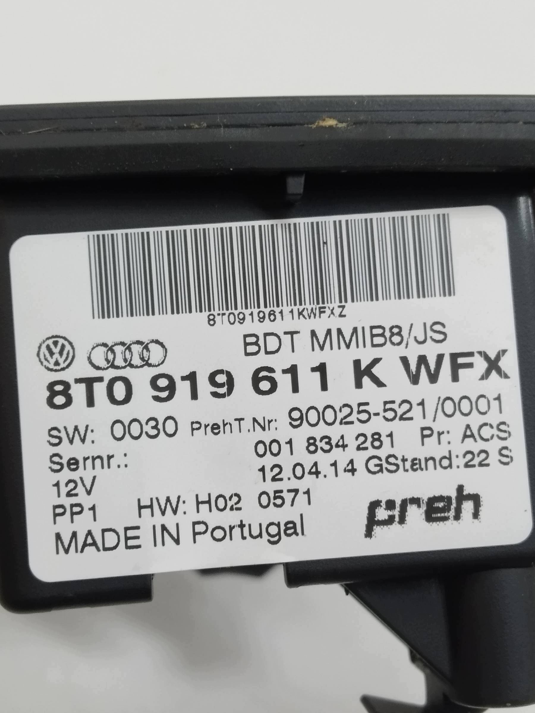 switch 8T0919611K Audi A4 IV (2008-2015) B8