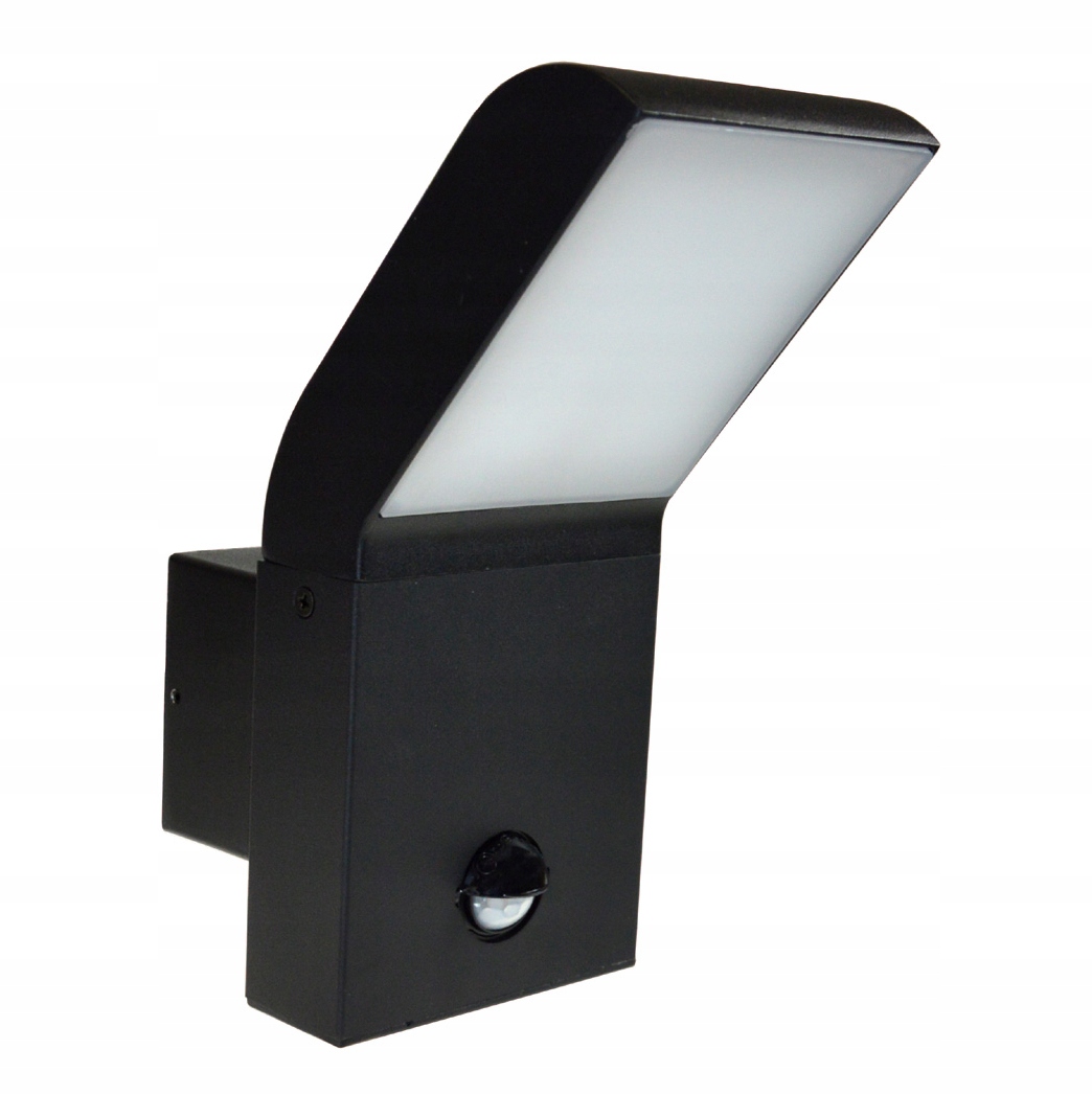Lampa oprawa elewacyjna Led 9W z czujnikiem ruchu
