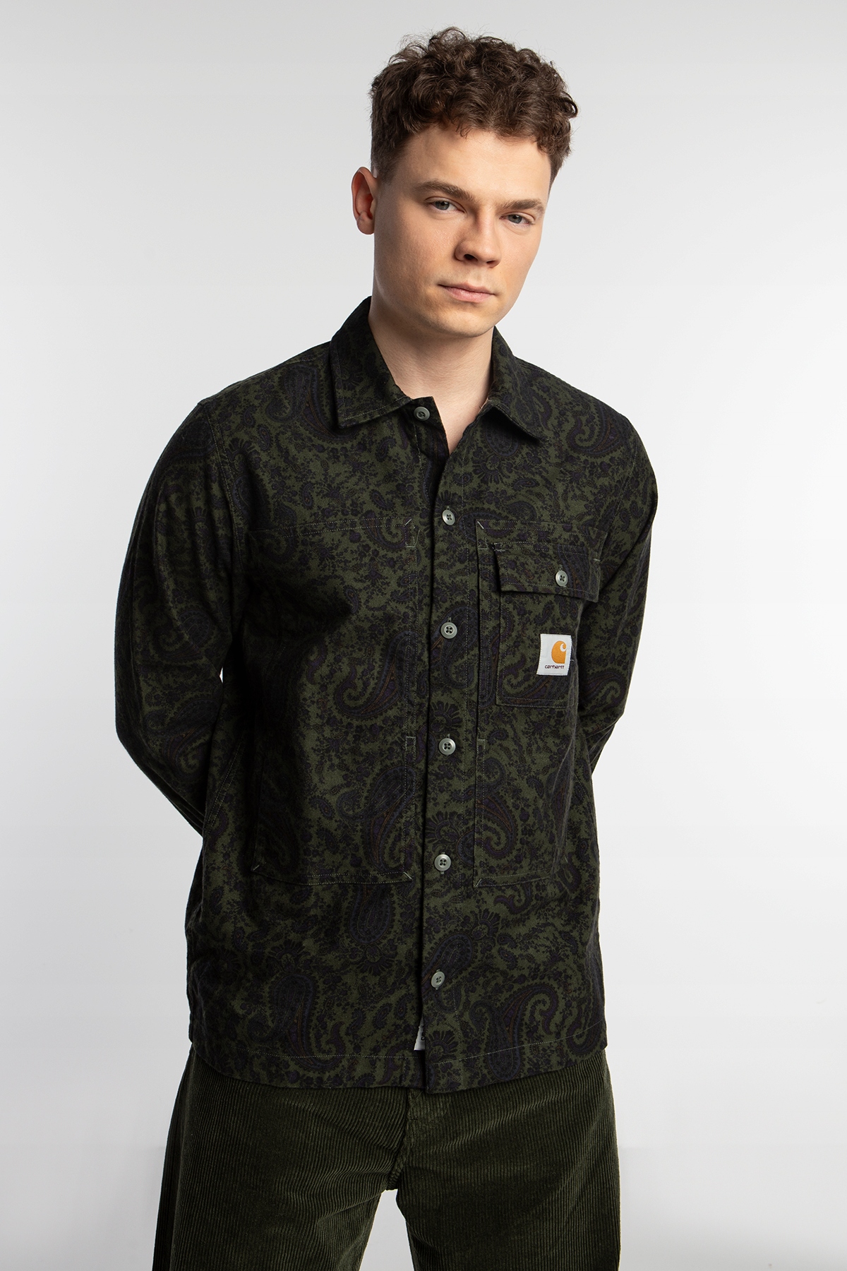 Pánská košile Casual Carhartt Wip L/s Charter Shirt I032274-1SBXX M