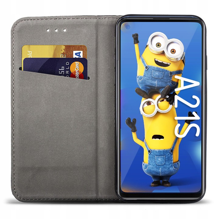 Etui SMART MAGNET do SAMSUNG GALAXY A21s + SZKŁO Stan opakowania oryginalne