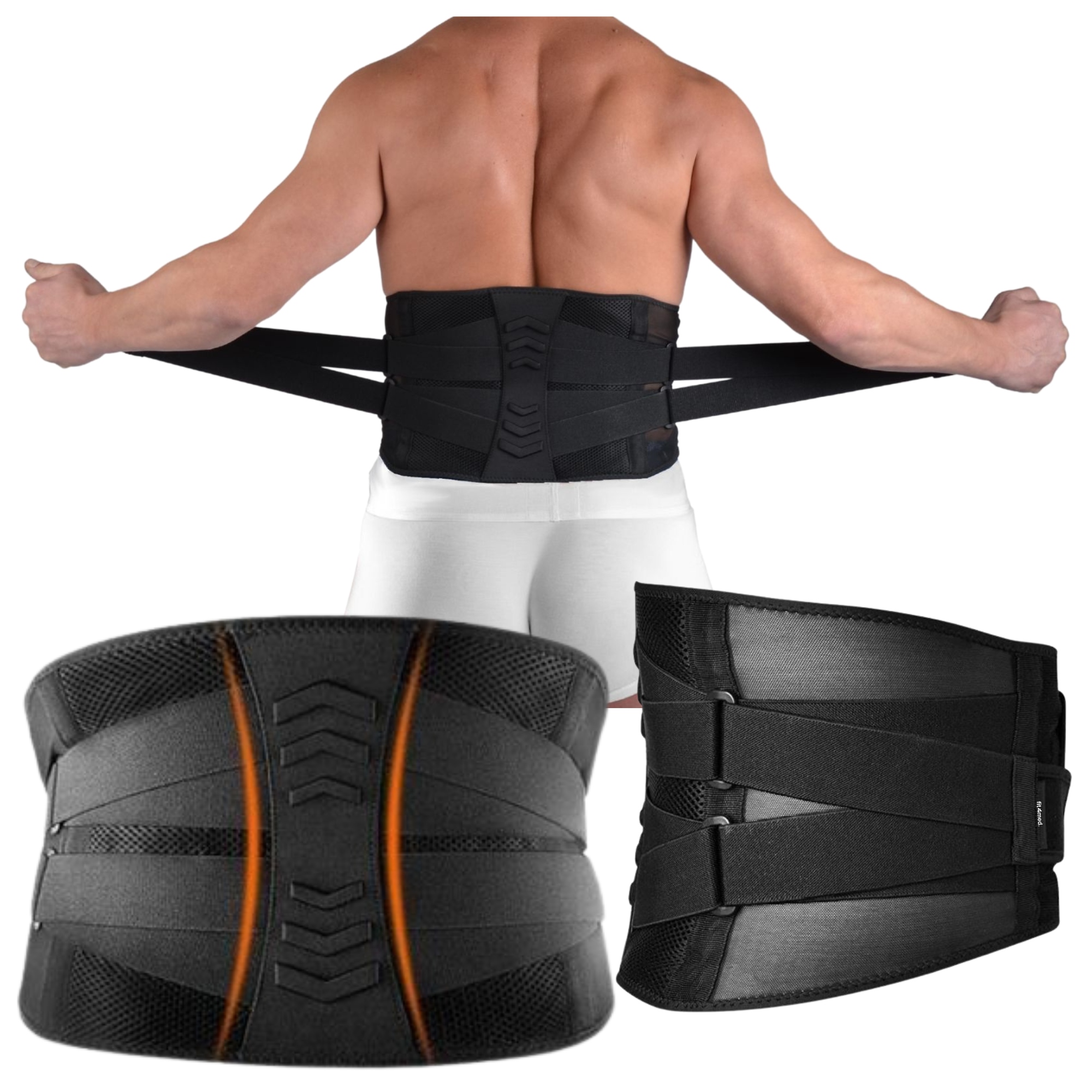 Korzet Pás Zpevňující Páteř XXL Ortéza Zpevňující Páteř