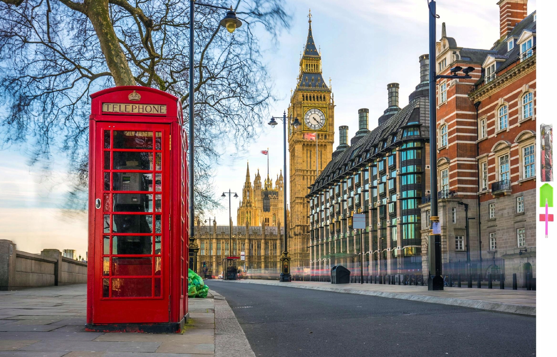 Diamantová Výšivka 5D Sada 100*150 Londýn Big Ben