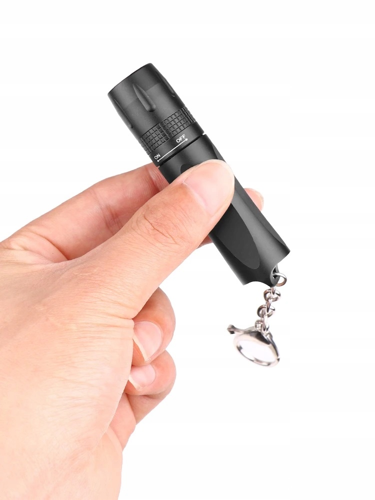 LATARKA BRELOK SOLIDNE ALUMINIUM, WODOSZCZELNA 1AA LED ZAWIESZKA, 2 KOLORY Marka Varta