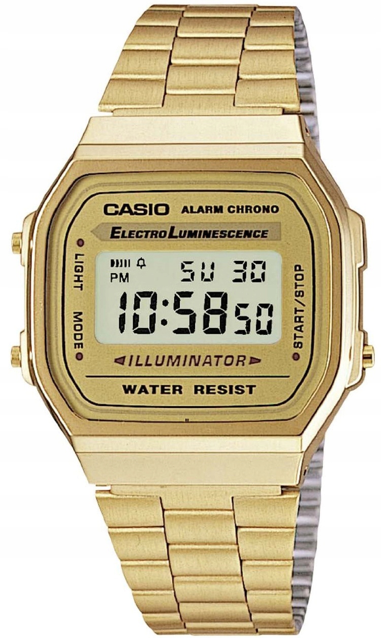 Hodinky Casio Vintage Gold Casio-A168WG-9EF