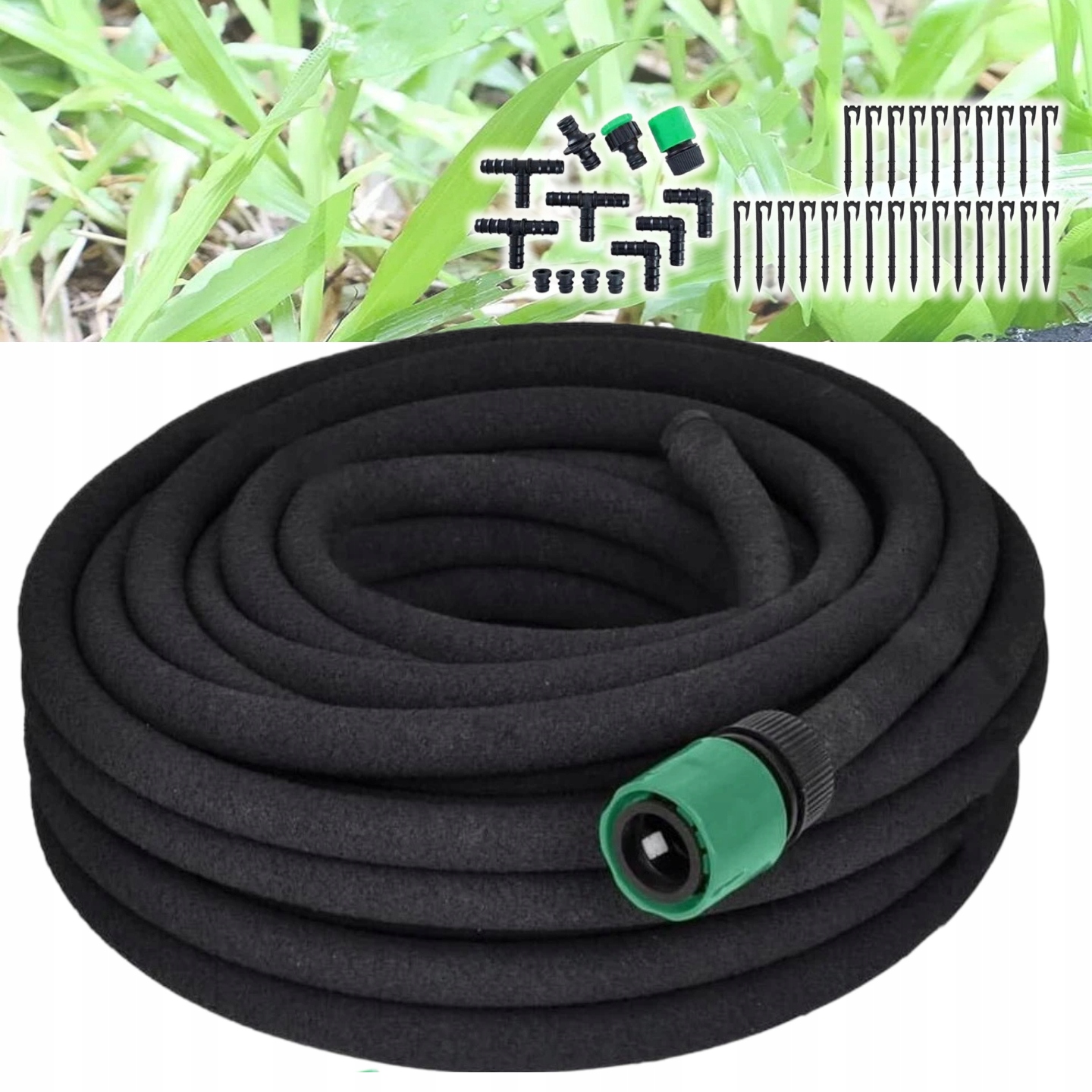 Hadice 1/2" 50 M Zavlažovací Pro Zahradu s příslušenstvím