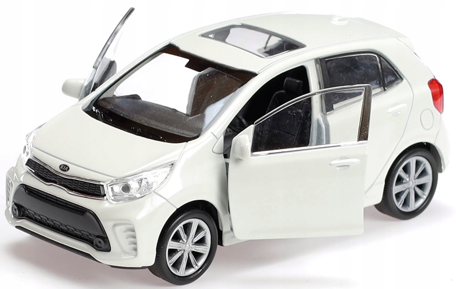 WELLY METALOWE AUTO KIA ALL NEW PICANTO BIAŁA MODEL AUTA SAMOCHÓD METALOWY