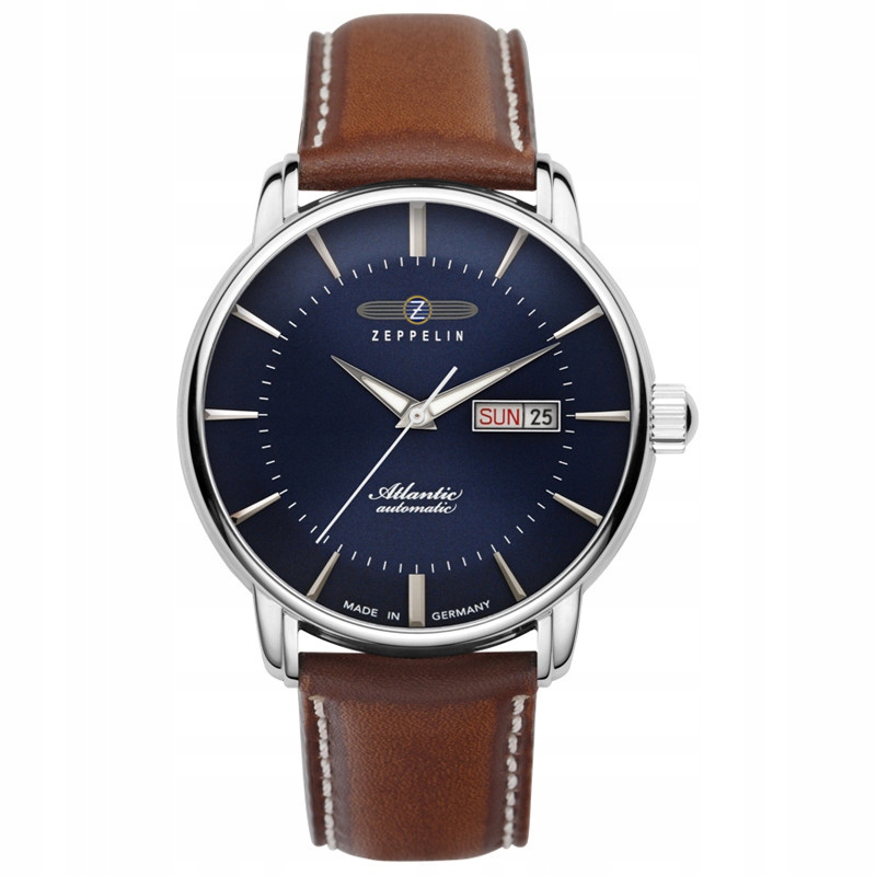 Pánské Hodinky Zeppelin 84663 Hnědé
