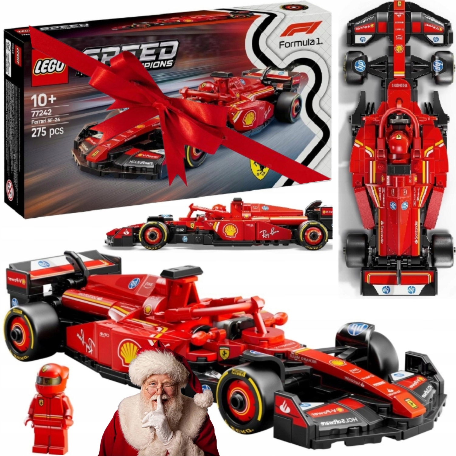 Lego Speed Champions 77242 Bolid F1 Ferrari SF-24 275 Elementów