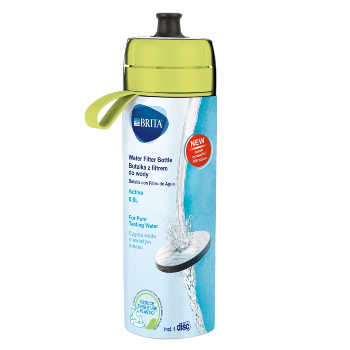 

Butelka Filtrująca Wodę Brita Active 0.6 Litra