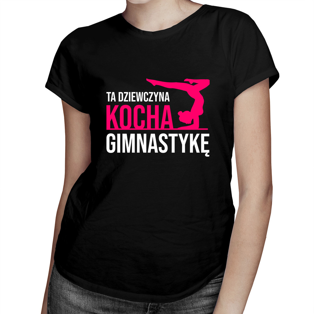 

Ta dziewczyna kocha gimnastykę - dla gimnastyczki