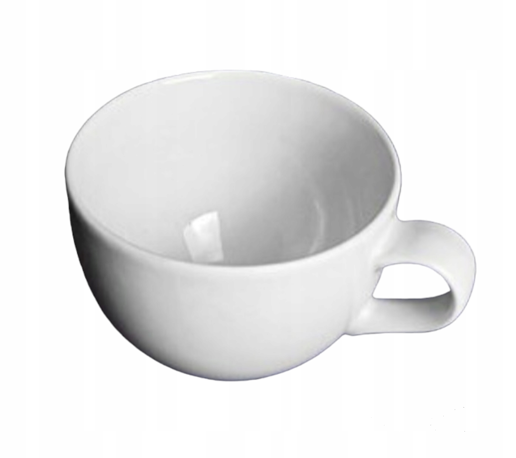 6 x Filiżanka Kubek porcelanowa biała 250 ml Karolina porcelana