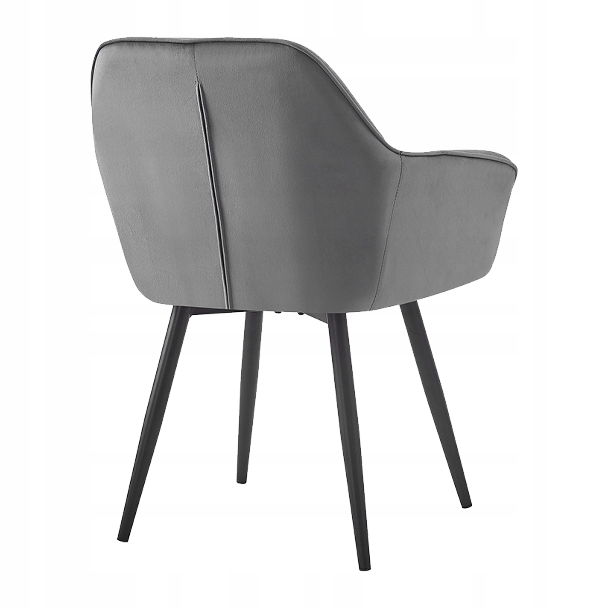 KRZESŁO TAPICEROWANE OBROTOWE 360 WELUROWE SALON JADALNIA JULIA KO202 SZAR Kod producenta 5.90.50773