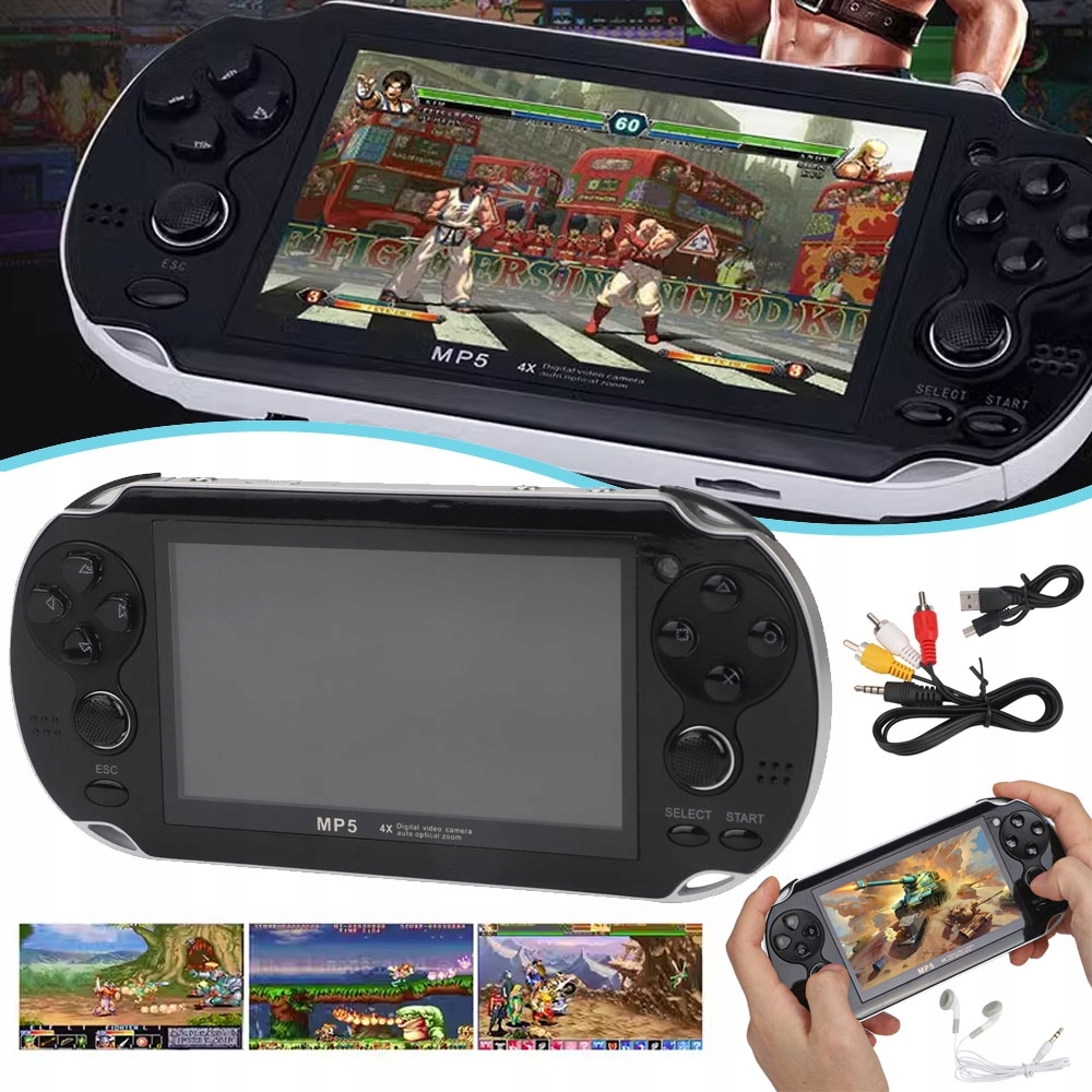 Konsola Do Gier Classic Retro Games Handheld Gamepad,dla Dzieci I Dorosłych