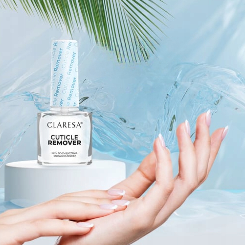 Claresa Cuticle remover Płyn do zmiękczania i usuwania skórek paznokci Stan opakowania oryginalne