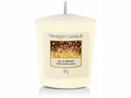 

All Is Bright Yankee Candle mała swieca votive
