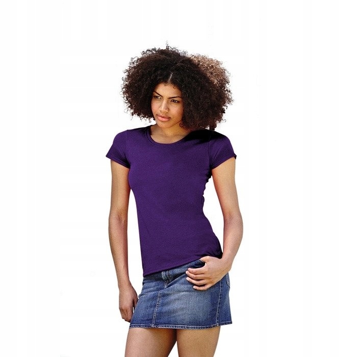 

Koszulka Fruit of The Loom ladyORG Purple XXL