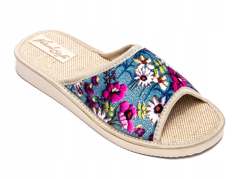 

Kapcie damskie Natural Style NS-039 Niebieskie 38