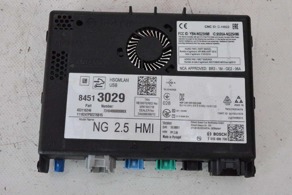 module control unit RADIA navigation devices 84513029 OPEL ASTRA 5 V K 15-20