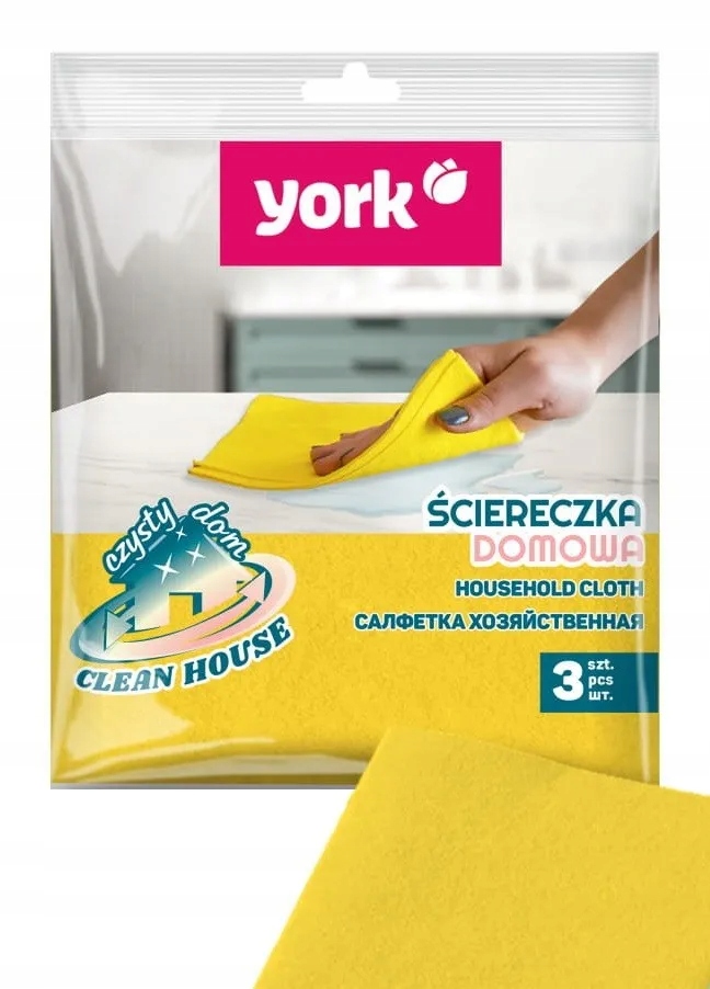 

York Ścierka domowa Uniwersalna, 3 sztuki