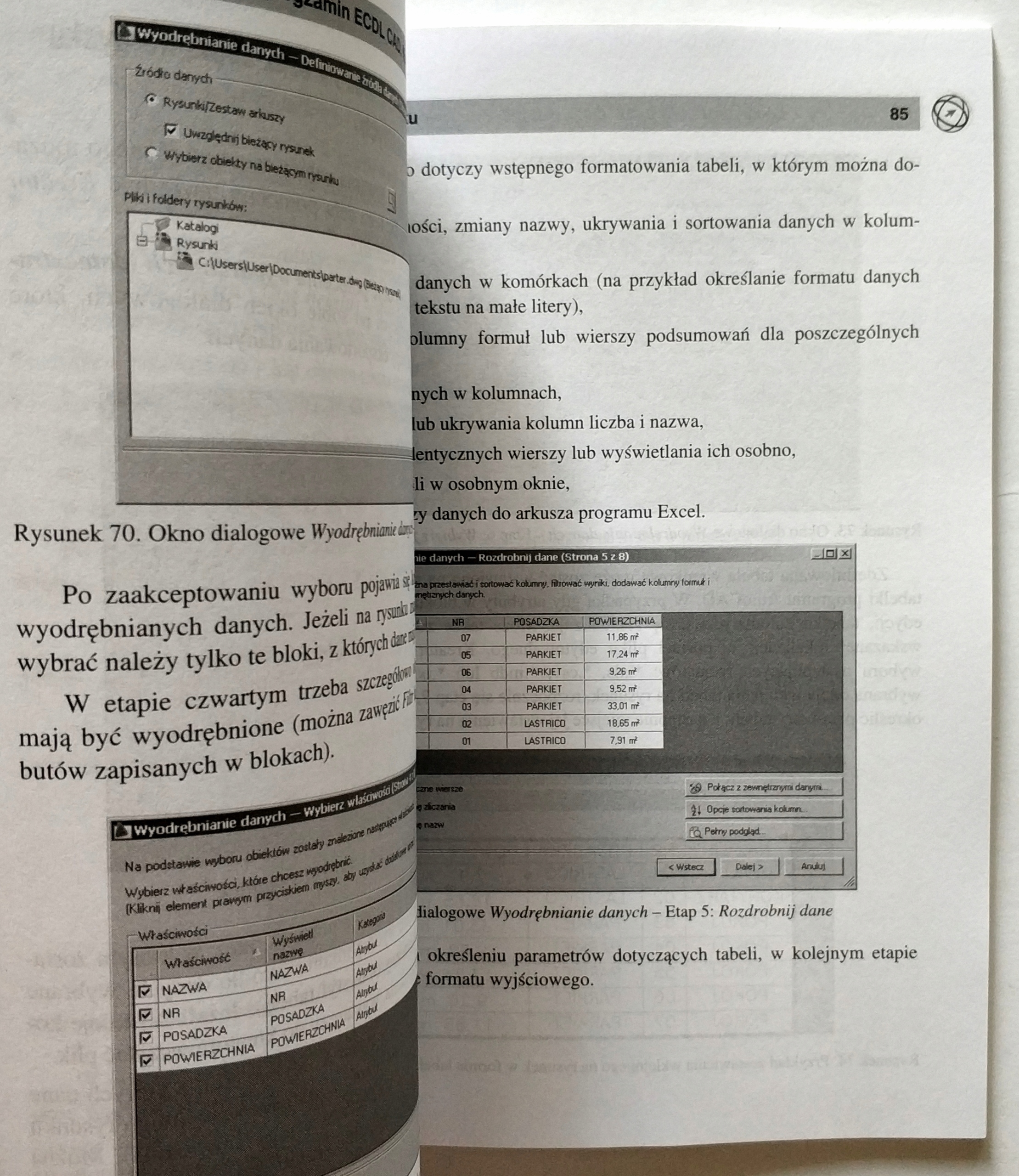 ZDAJEMY EGZAMIN ECDL CAD, KOMPENDIUM WIEDZY I UMIEJĘTNOŚCI, LISOWSKI, NOWA Okładka miękka
