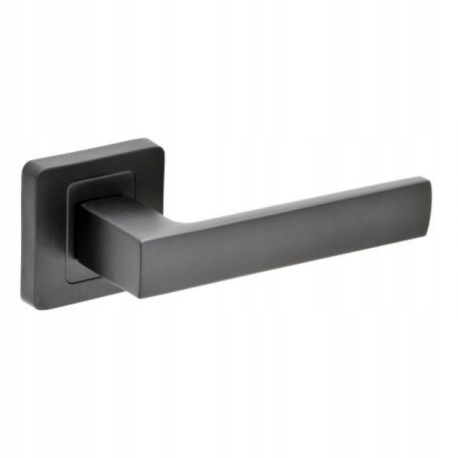 Klamka drzwiowa VDS TOMA R62 czarna kwadratowa