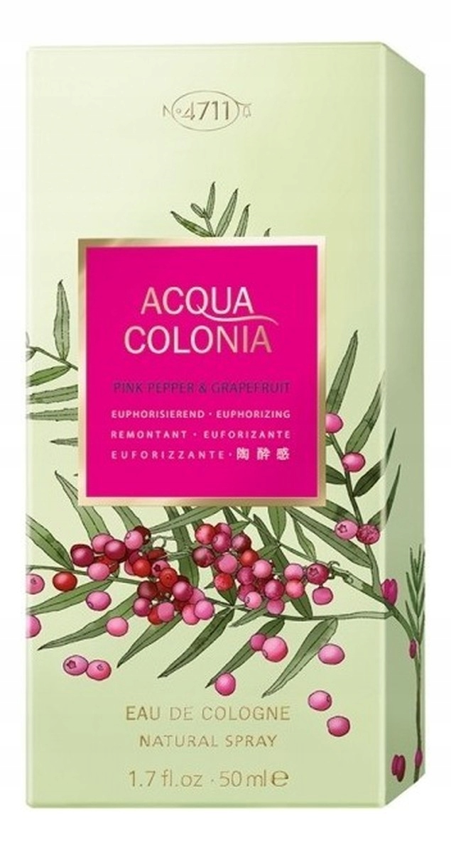 4711 Acqua Colonia Pink Pepper & Grapefruit sprej Kolínská voda 50 ml