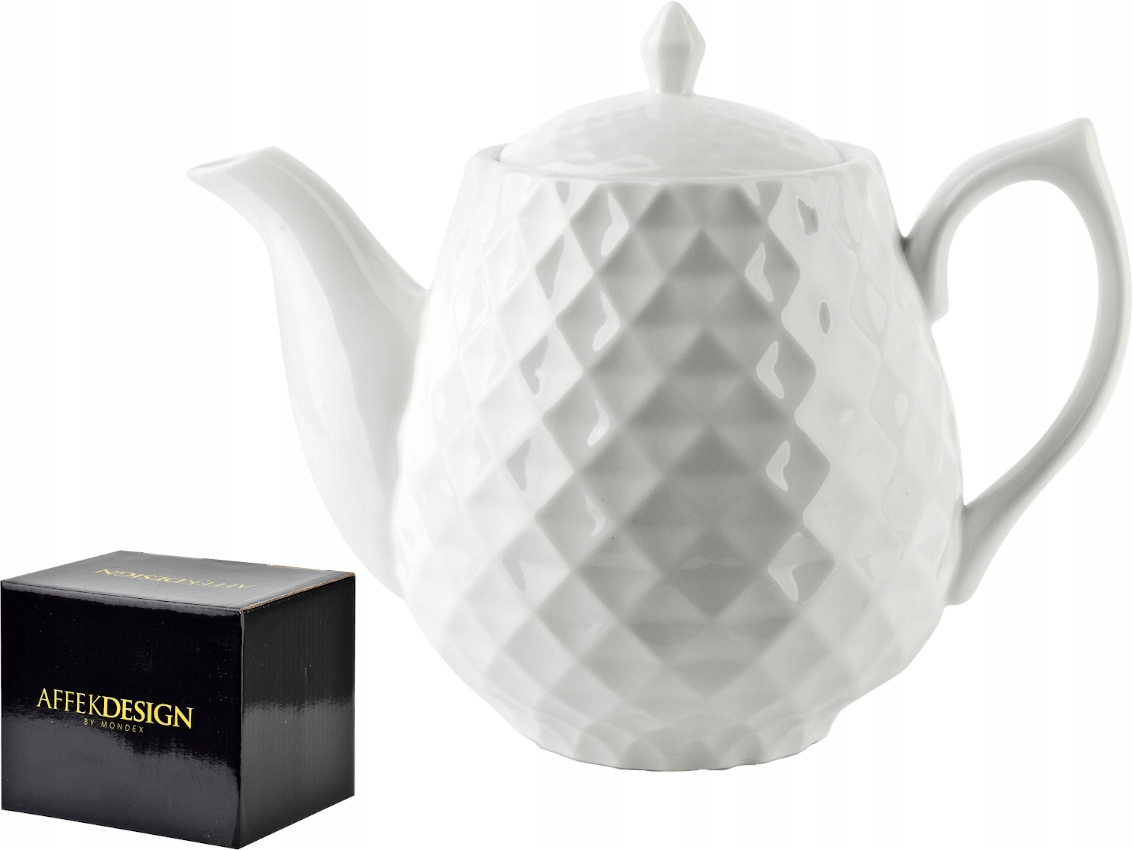 

Diament Porcelanowy Imbryk Dzbanek 750 ml Biały