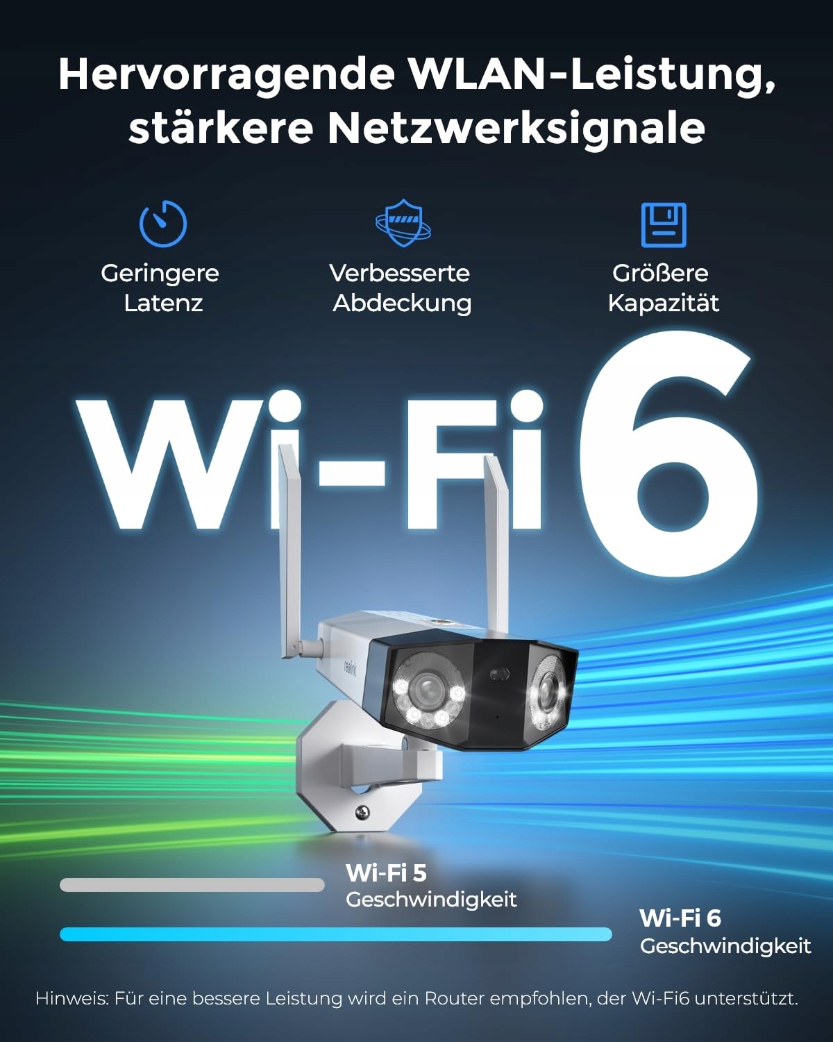 REOLINK Kamera Zewnętrzna 4K Dual-Lens 180° WiFi 6 Nocne Widzenie Audio — miniatura 5